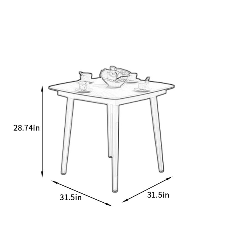 SHINYOK Dining Table Wayfair Canada